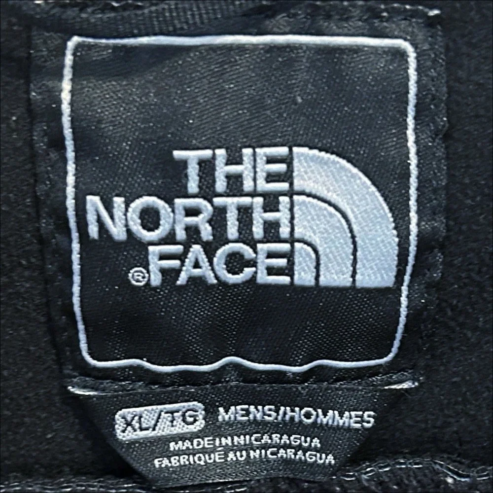 North Face Bionic Jacket Men XL Black Blue Soft Shell Wind Resistant Water Repel